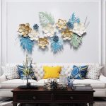 Metal leaf wall decor 1