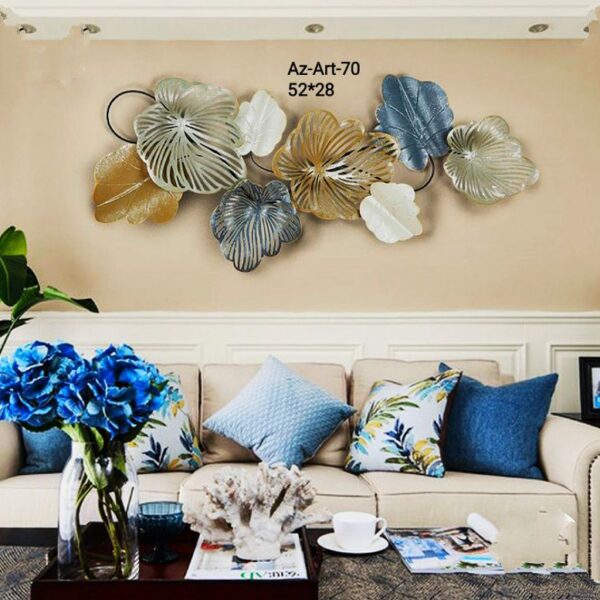 Feather wall decor