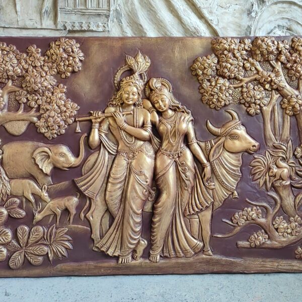 Radha Krishna wall Mural
