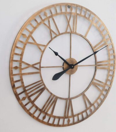 Golden Roman Clock