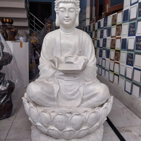 Buddha statue fountain