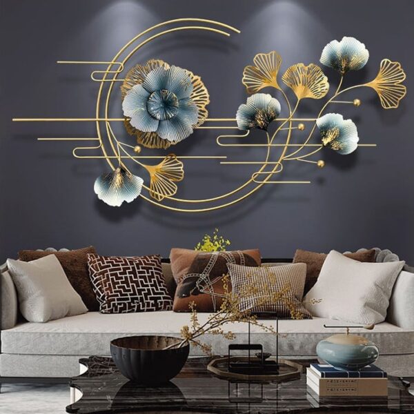 Nordic metal wall decor