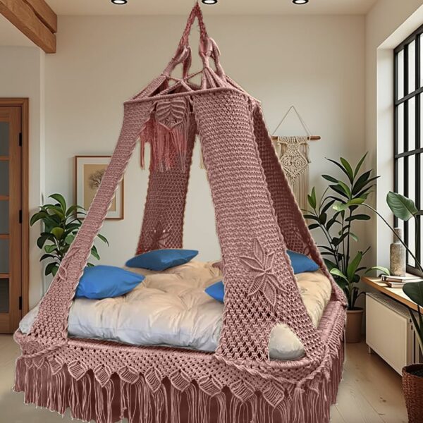 Square Macrame swing