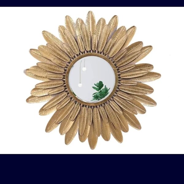 Golden quill Mirror