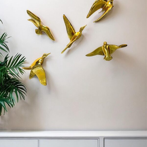 metal birds