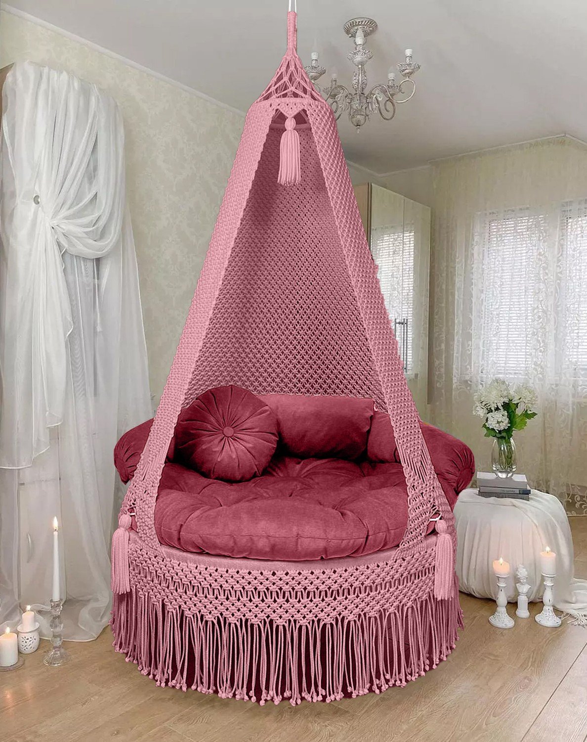 Modern Macrame swing