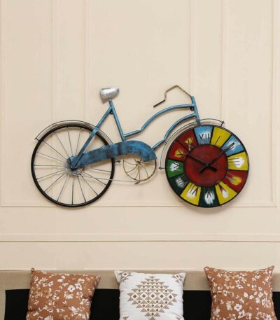 Metal Cycle clock India