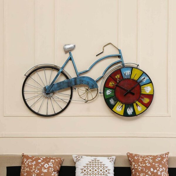 Metal Cycle clock India