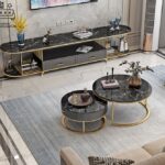 Big TV unit Marble