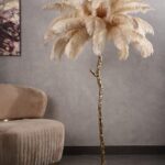 Big feather lamp
